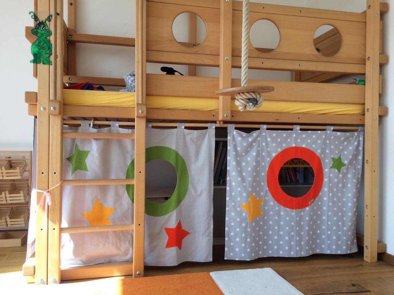 Vorhang Fur Hochbett Ikea